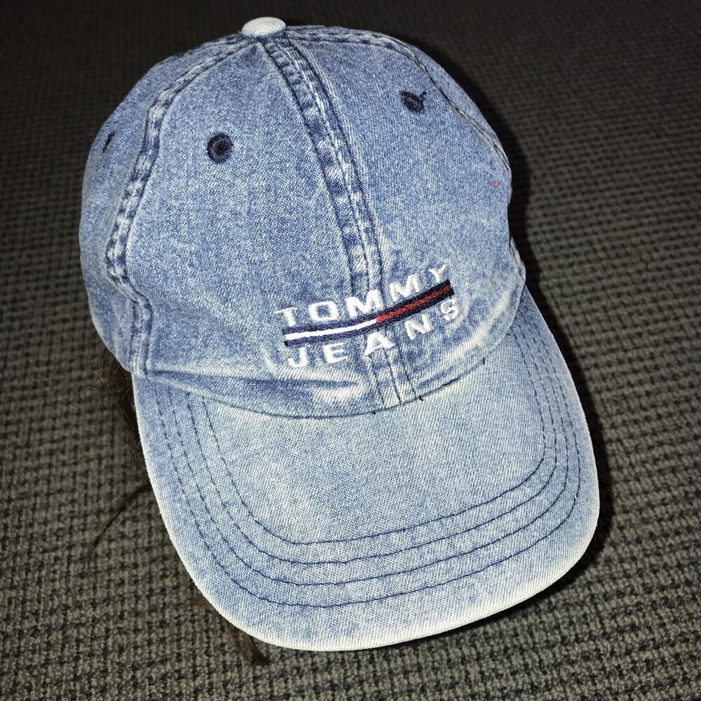 Tommy Hilfiger Denim Baseball Hat Adjustable Strap